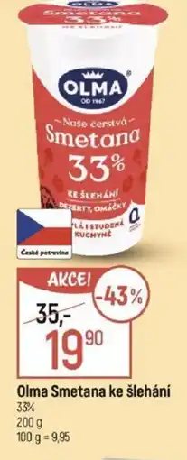 Globus Olma Smetana ke šlehání nabídka