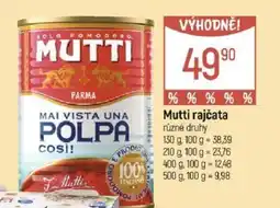 Globus Mutti rajčata nabídka