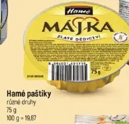 Globus Hamé paštiky nabídka