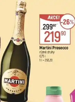 Globus Martini Prosecco nabídka