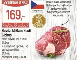 Globus Hovězí kližka s kostí Globus nabídka