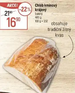 Globus Chléb kmínový krájený nabídka