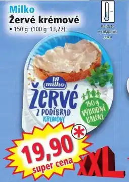 Norma Milko Žervé krémové nabídka