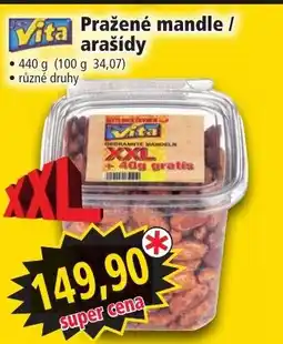 Norma Pražené mandle / arašídy nabídka