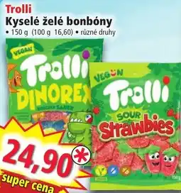 Norma Trolli Kyselé želé bonbóny nabídka