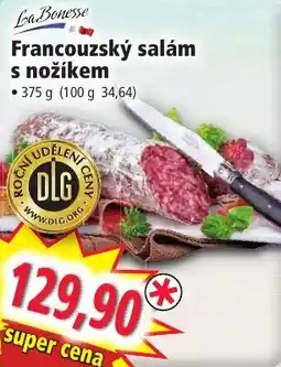 Norma Francouzský salám s nožíkem nabídka