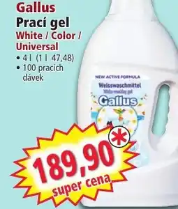 Norma Gallus Prací gel White / Color / Universal nabídka