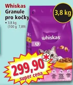 Norma Whiskas Granule pro kočky nabídka