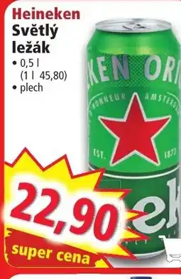 Heineken Světlý ležák 0.5L