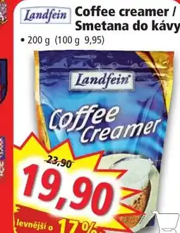 Norma Landfein Coffee creamer/ Smetana do kávy nabídka