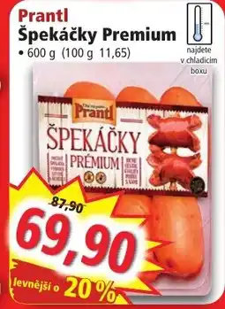 Norma Prantl Špekáčky Premium nabídka