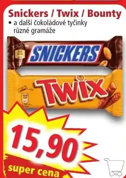 Norma Snickers / Twix / Bounty nabídka