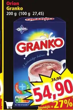 Norma Orion Granko nabídka