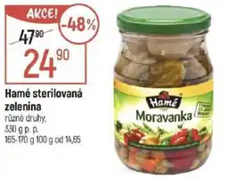 Globus Hamé sterilovaná zelenina nabídka