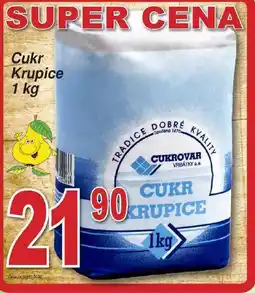 Hruška Cukr krupice nabídka