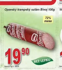 Hruška Opavský trampský salám nabídka