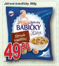 Hruška Játrové knedlíčky nabídka