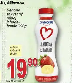 Hruška Danone zakysaný nápoj nabídka