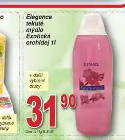 Hruška Elegance tekuté mýdlo nabídka