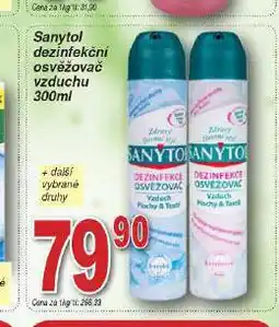 Hruška Sanytol dezinfekce nabídka