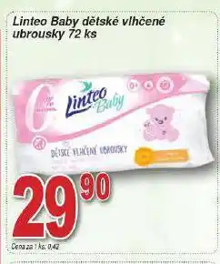 Hruška Linteo baby dětské vlhčené ubrousky nabídka