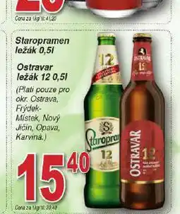 Hruška Pivo staropramen nabídka
