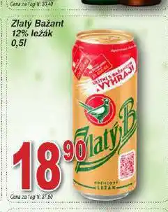 Hruška Pivo zlatý bažant nabídka
