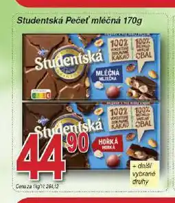 Hruška Orion studentská pečeť nabídka