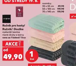 Kaufland Ručník pro hosty / ručník / osuška nabídka
