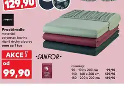 Kaufland Napínací prostěradlo 90-100 x 200 cm nabídka