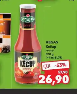 Kaufland Vegas kečup nabídka