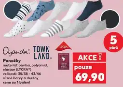 Kaufland Ponožky nabídka