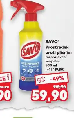 Kaufland Savo prostředek proti plísním nabídka