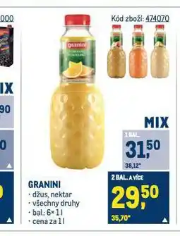 Makro Granini nabídka