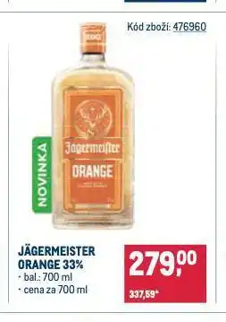 Makro Jagermeister nabídka