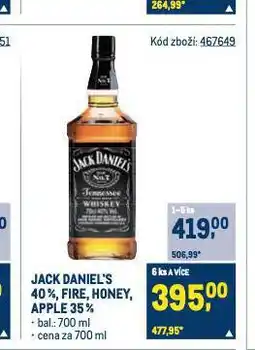 Makro Jack daniel's nabídka