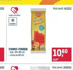Makro Funny-finger zmrzlina nabídka