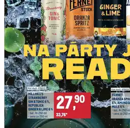 Makro Republica ginger & lime nabídka