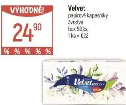 Globus Velvet papírové kapesníky nabídka