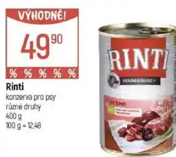 Globus Rinti konzerva pro psy nabídka