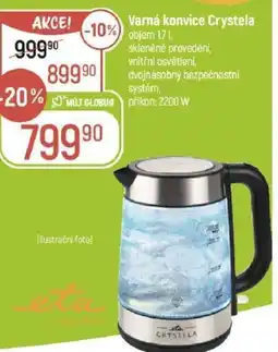 Globus Varná konvice Crystela nabídka