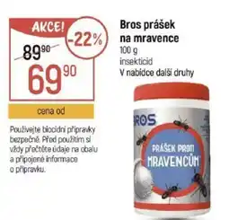 Globus Bros prášek na mravence nabídka