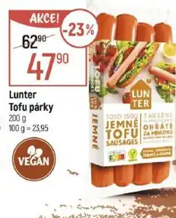 Globus Lunter Tofu párky nabídka