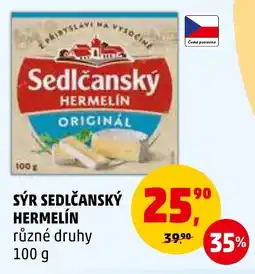 Penny Market SÝR SEDLČANSKÝ HERMELÍN nabídka