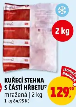 Penny Market KUŘECÍ STEHNA S ČÁSTÍ HŘBETU nabídka