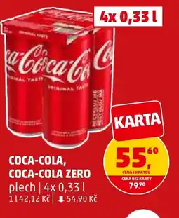 Penny Market COCA-COLA, COCA-COLA ZERO nabídka