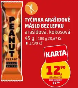 Penny Market TYČINKA ARAŠIDOVÉ MÁSLO BEZ LEPKU nabídka