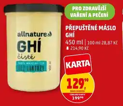 Penny Market PŘEPUŠTĚNÉ MÁSLO GHÍ nabídka