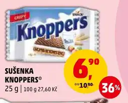 Penny Market SUŠENKA KNOPPERS nabídka