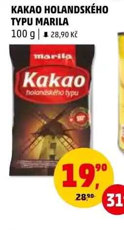 Penny Market KAKAO HOLANDSKÉHO TYPU MARILA nabídka
